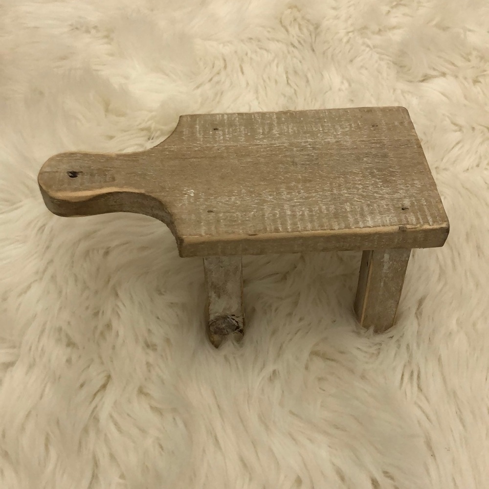 Wooden Pedestal Decor